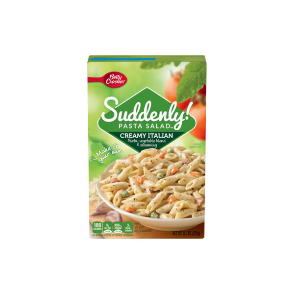 Betty Crocker Dry Meals Pasta Salad Creamy Italian