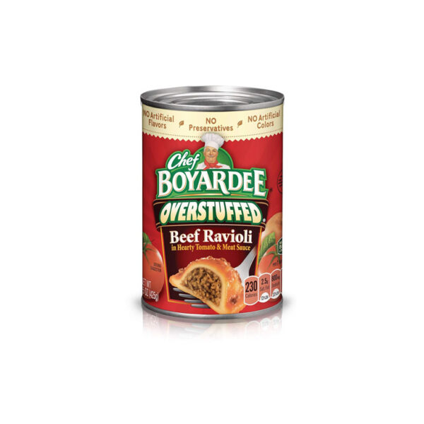 Chef Boyardee Overstuffed Beef Ravioli